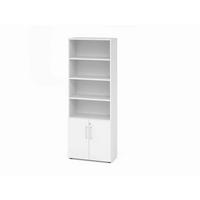 AKTENSCHRANK Weiß  - Weiß, Basics, Holzwerkstoff (80/215,6/41,7cm) - Venda