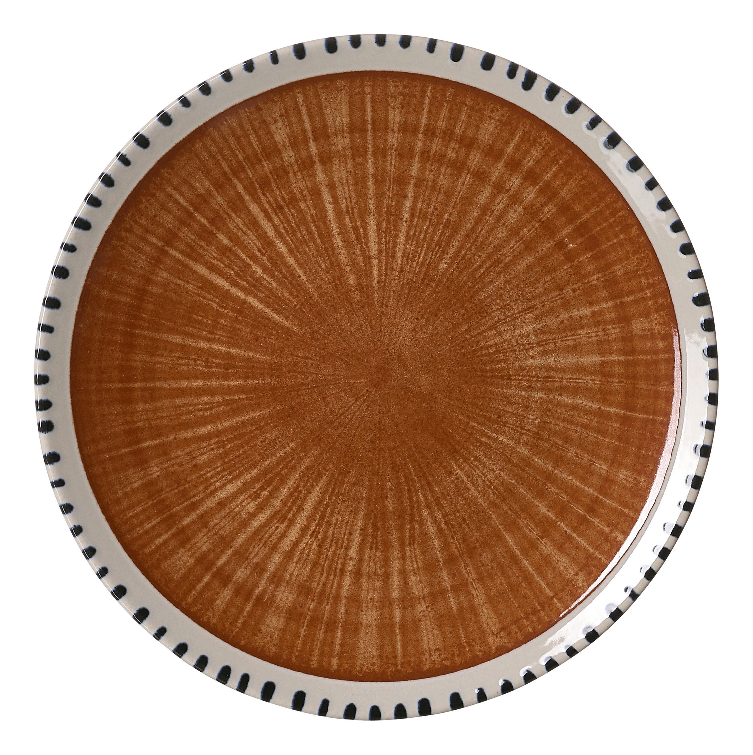 DESSERTTELLER Braun Natura  - Braun, KONVENTIONELL, Keramik (20,5/2cm) - Ritzenhoff Breker