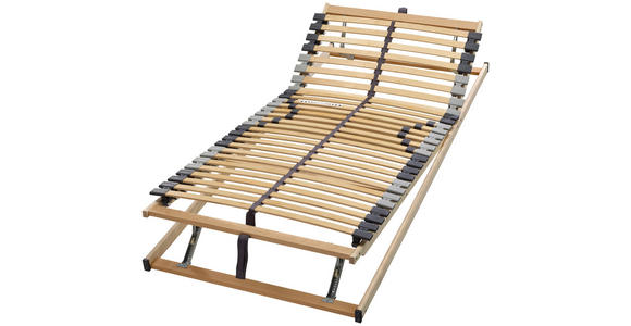LATTENROST 90/200 cm Kopfteil, Fußteil verstellbar, Birke  - Naturfarben, Basics, Holz (90/200cm) - Novel