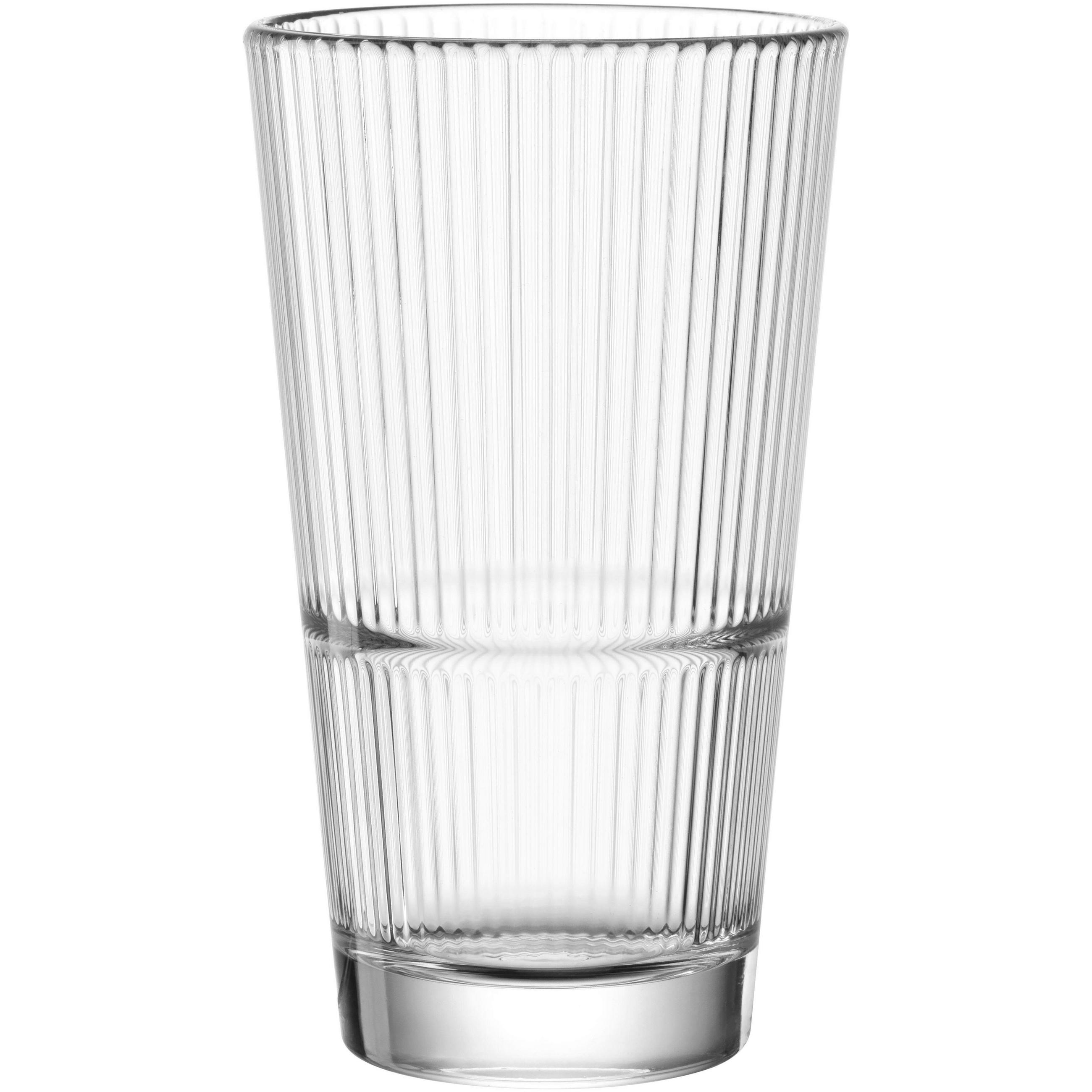 LONGDRINKGLAS 330 ml  - Transparent, Basics, Glas (7,5/13,3/7,5cm) - Leonardo