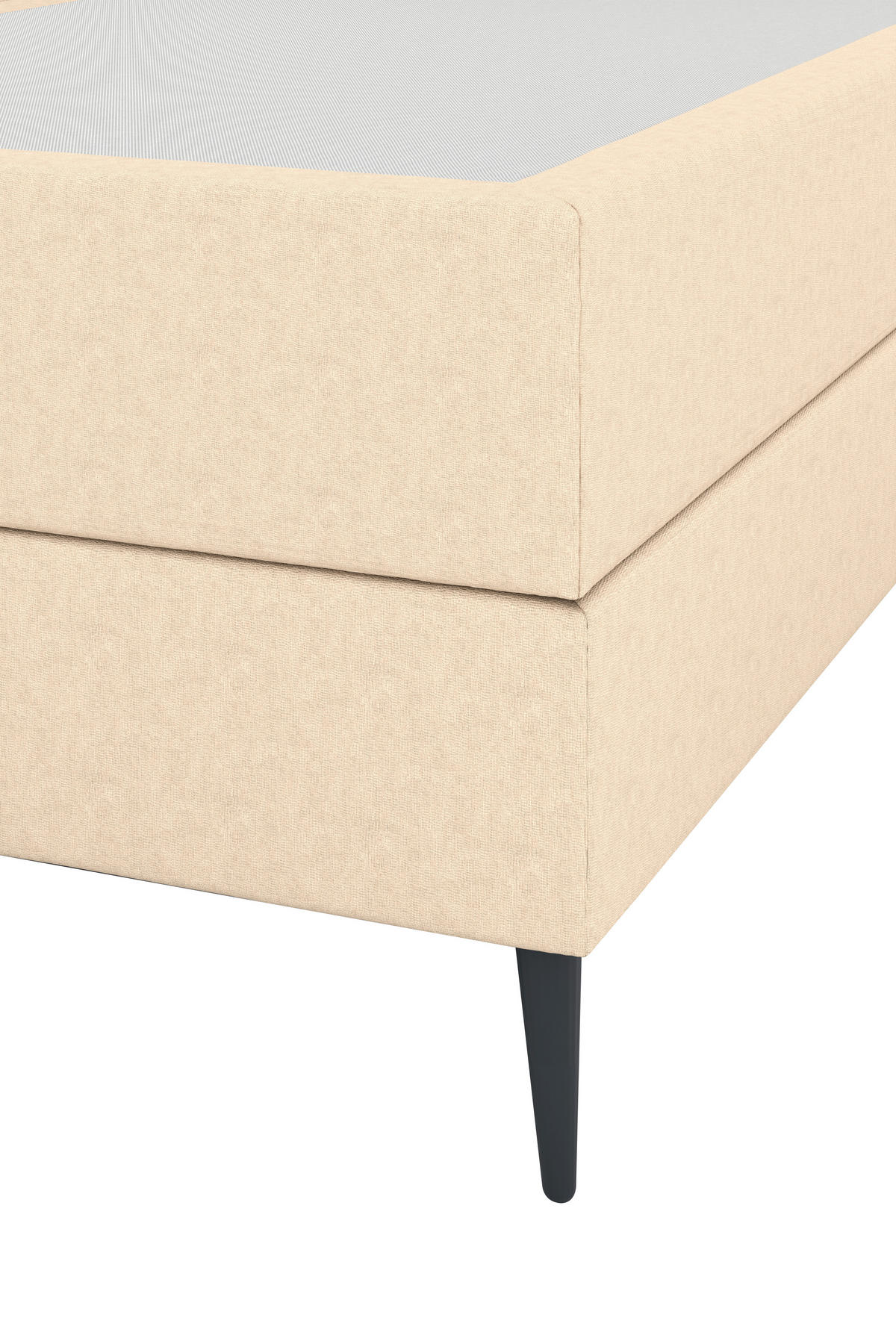 BOXSPRINGBETT 180/200 cm  in Beige  - Anthrazit/Beige, KONVENTIONELL, Kunststoff/Textil (180/200cm) - Musterring