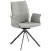 GARTENSTUHL Stahl Beige, Anthrazit  - Beige/Anthrazit, Basics, Textil/Metall (58/91/58cm)