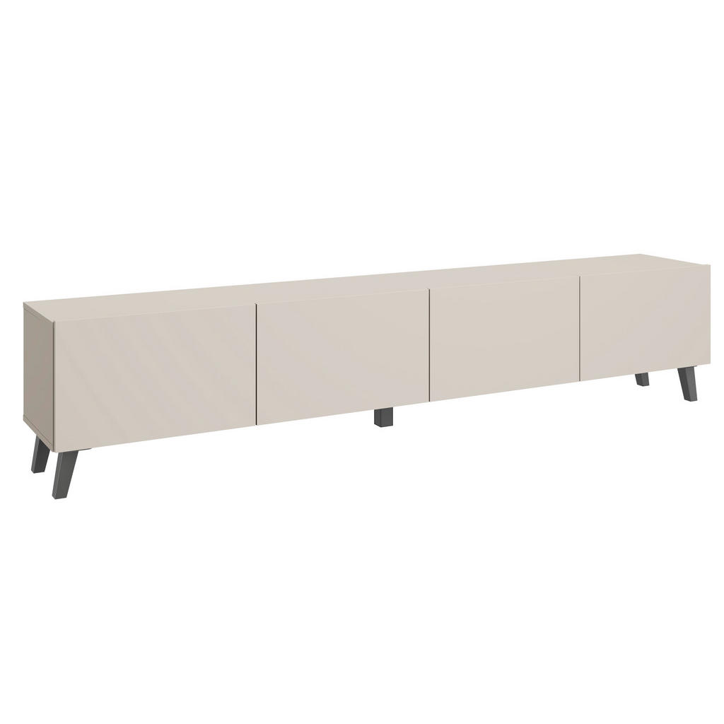 Lowboard Phuket 190 Beige, Kaschmir B: 190 Cm