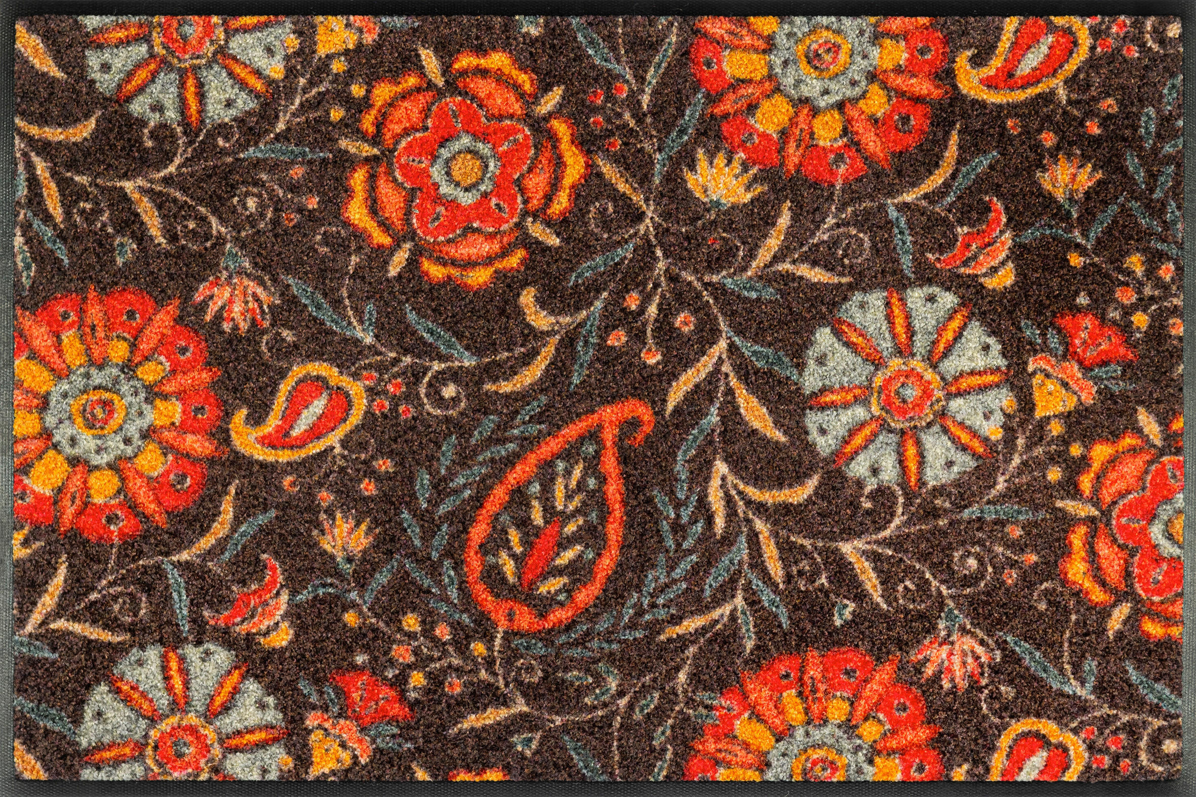 FUßMATTE 50/75 cm  - Multicolor, LIFESTYLE, Kunststoff/Textil (50/75cm) - wash+dry