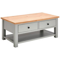 KONFERENČNÝ STOLÍK, sivá, prírodná farba, drevo, kompozitné drevo, 110/45/60 cm - sivá/prírodná farba, Lifestyle, kov/drevo (110/45/60cm) - MID.YOU