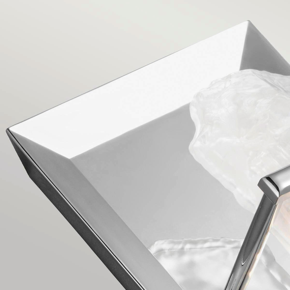 WANDLEUCHTE - Chromfarben, Konventionell, Glas/Metall (15.2/38.1/11.7cm) - Elstead Lighting