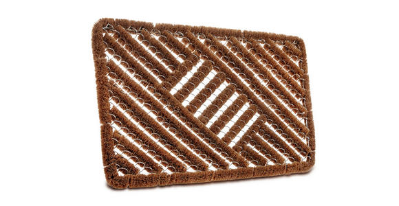 KOKOSMATTE 40/60 cm Mix Mats  - Hellbraun, Basics, Naturmaterialien/Metall (40/60cm) - Esposa