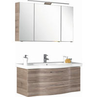 BADEZIMMER  in 122 cm  - Eichefarben, Design, Holzwerkstoff (122cm) - Sadena