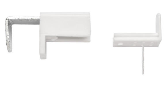 PLISSEE 50/130 cm - Weiß, Basics, Textil (50/130cm) - Boxxx