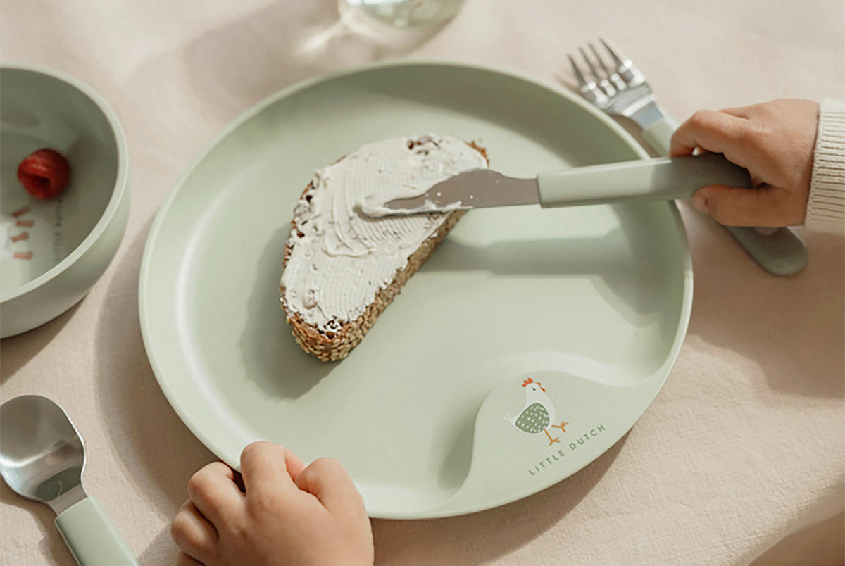 BREILÖFFELSET  - Salbeigrün/Multicolor, Basics, Kunststoff/Metall (12/1,7/19,3cm) - Mepal