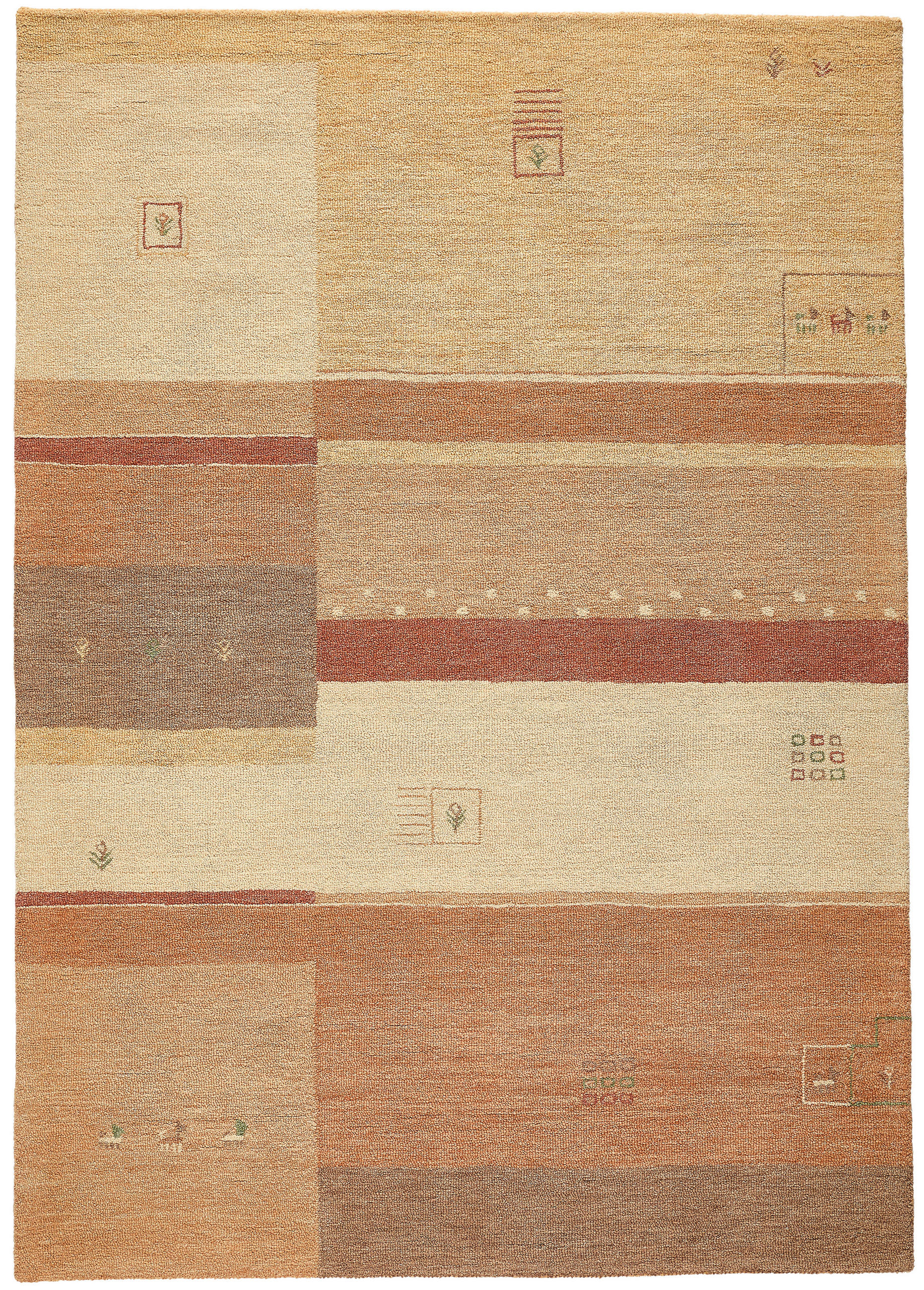 TUFTTEPPICH 160/230 cm Braun rechteckig  - Braun, Basics, Textil (160/230cm) - Novel