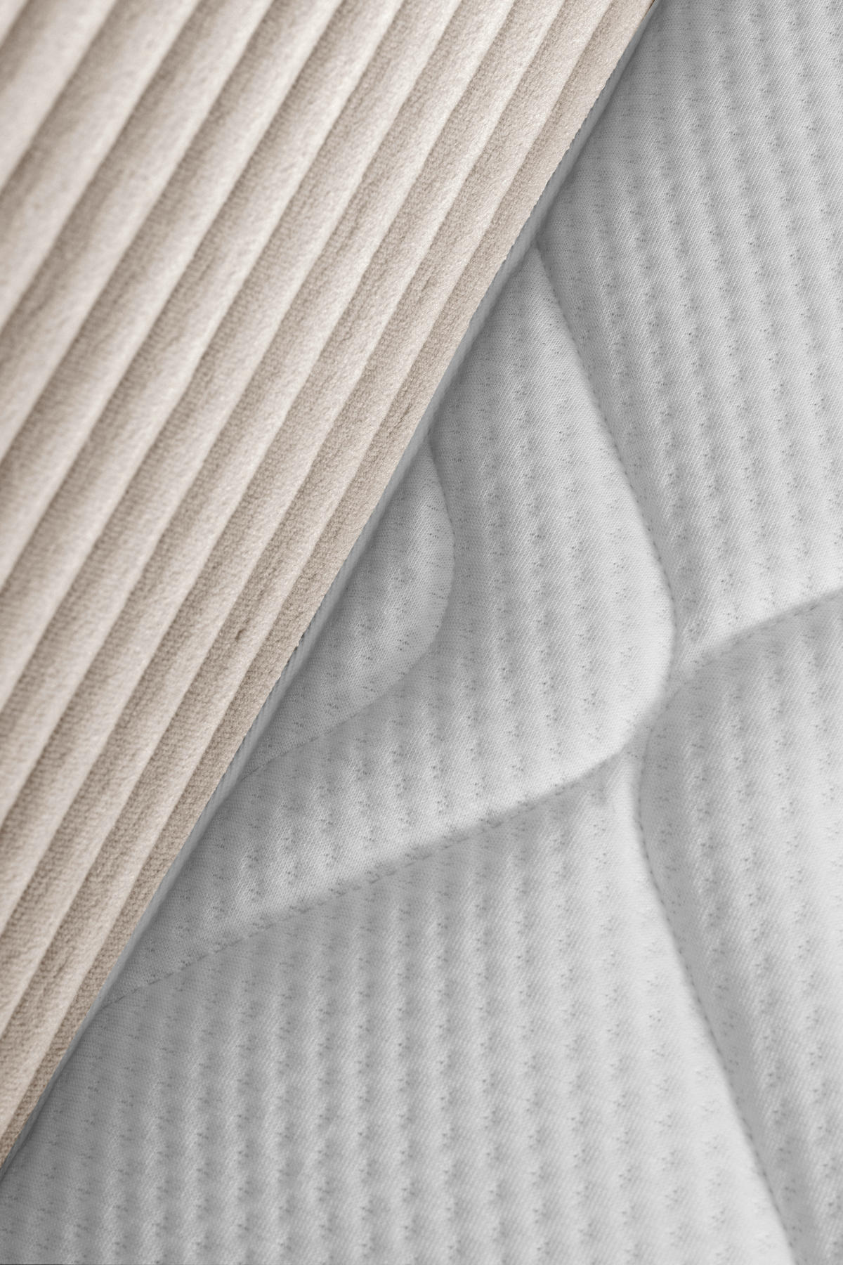 BOXBETT 140/200 cm  in Naturfarben  - Schwarz/Naturfarben, Trend, Kunststoff/Textil (140/200cm) - Boxxx