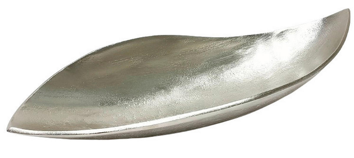 Bol Decorativ - culoare nichel, Basics, metal (35/12/8,5cm) - Ambia Home