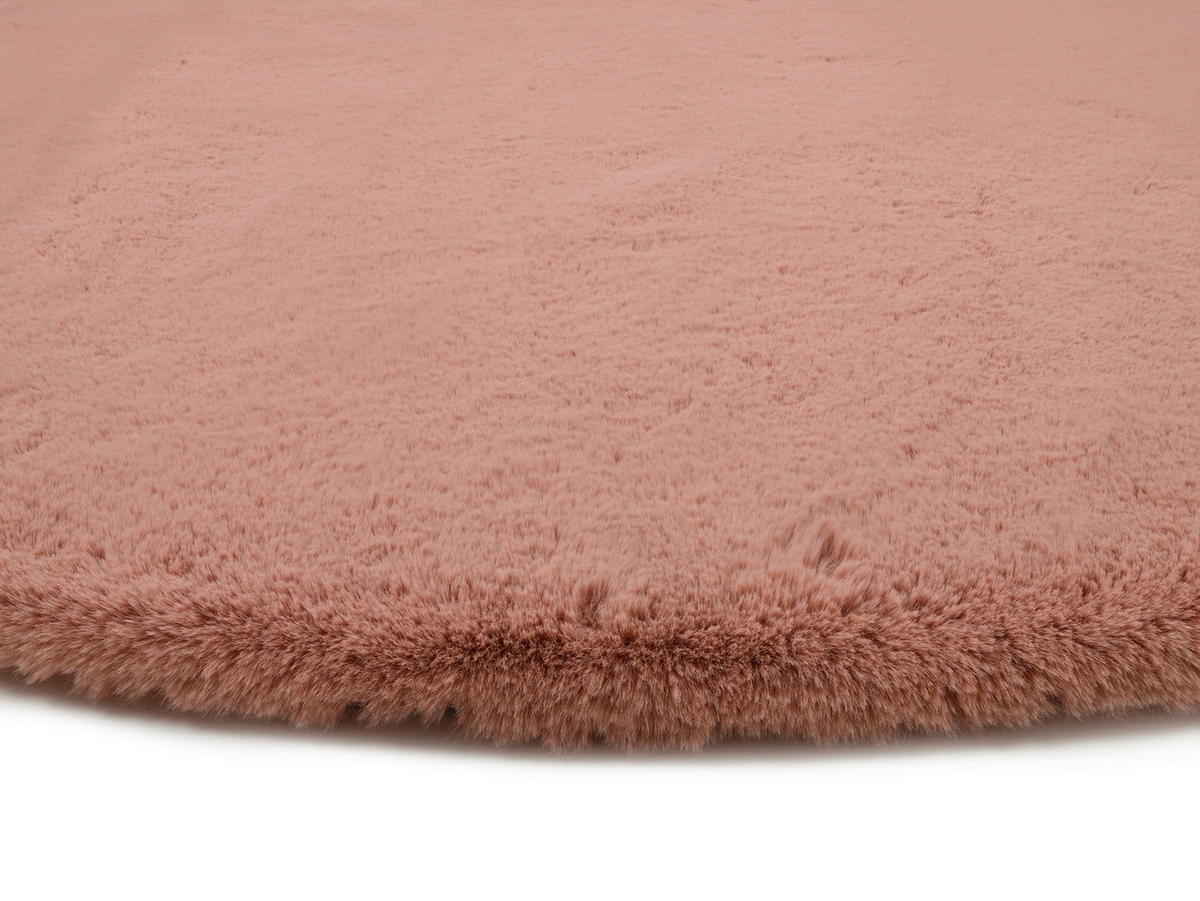 HOCHFLORTEPPICH 160 cm Silky Haven Rosa  - Rosa, Basics, Textil (160cm) - Novel