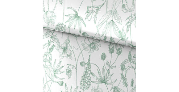 BETTWÄSCHE Renforcé 140/200 cm  - Grün, KONVENTIONELL, Textil (140/200cm) - Esposa