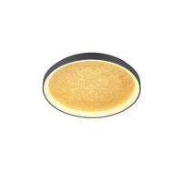 LED-DECKENLEUCHTE 57/6,5 cm   - Schwarz, Design, Kunststoff/Metall (57/6,5cm) - Helestra