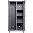 SCHRANK Grau - Grau, Design, Metall (85/182/50cm) - Carryhome