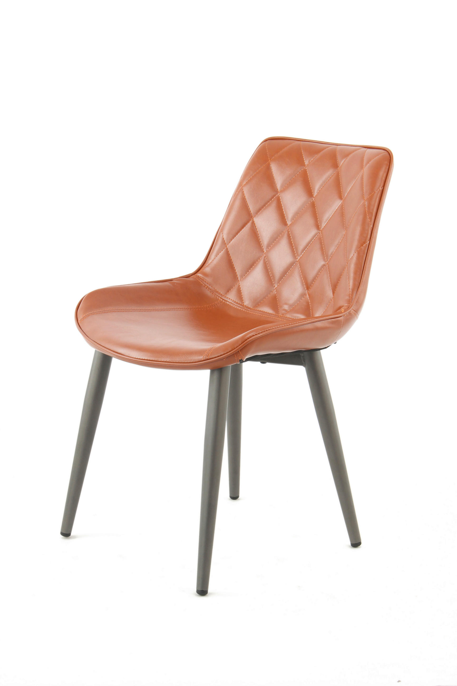 SADA ŽIDLÍ 2 kusy - hnědá, Lifestyle, kov/textil (51/80/60cm)