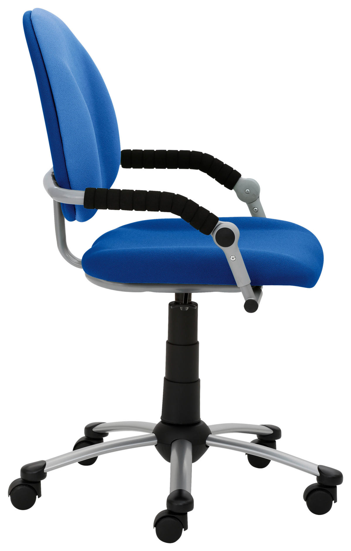 JUGENDDREHSTUHL  in Blau  - Blau, Basics, Textil/Metall (58,5/80(93)/60cm) - Stylife