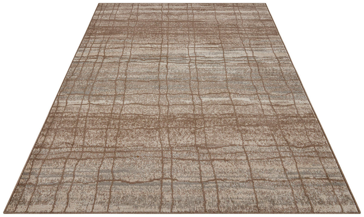 FLACHWEBETEPPICH 200/280 cm Terrain Creme, Beige  - Beige/Creme, Basics, Kunststoff/Textil (200/280cm)