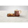 KAFFEEBECHER  350 ml   - Braun, LIFESTYLE, Keramik - Novel