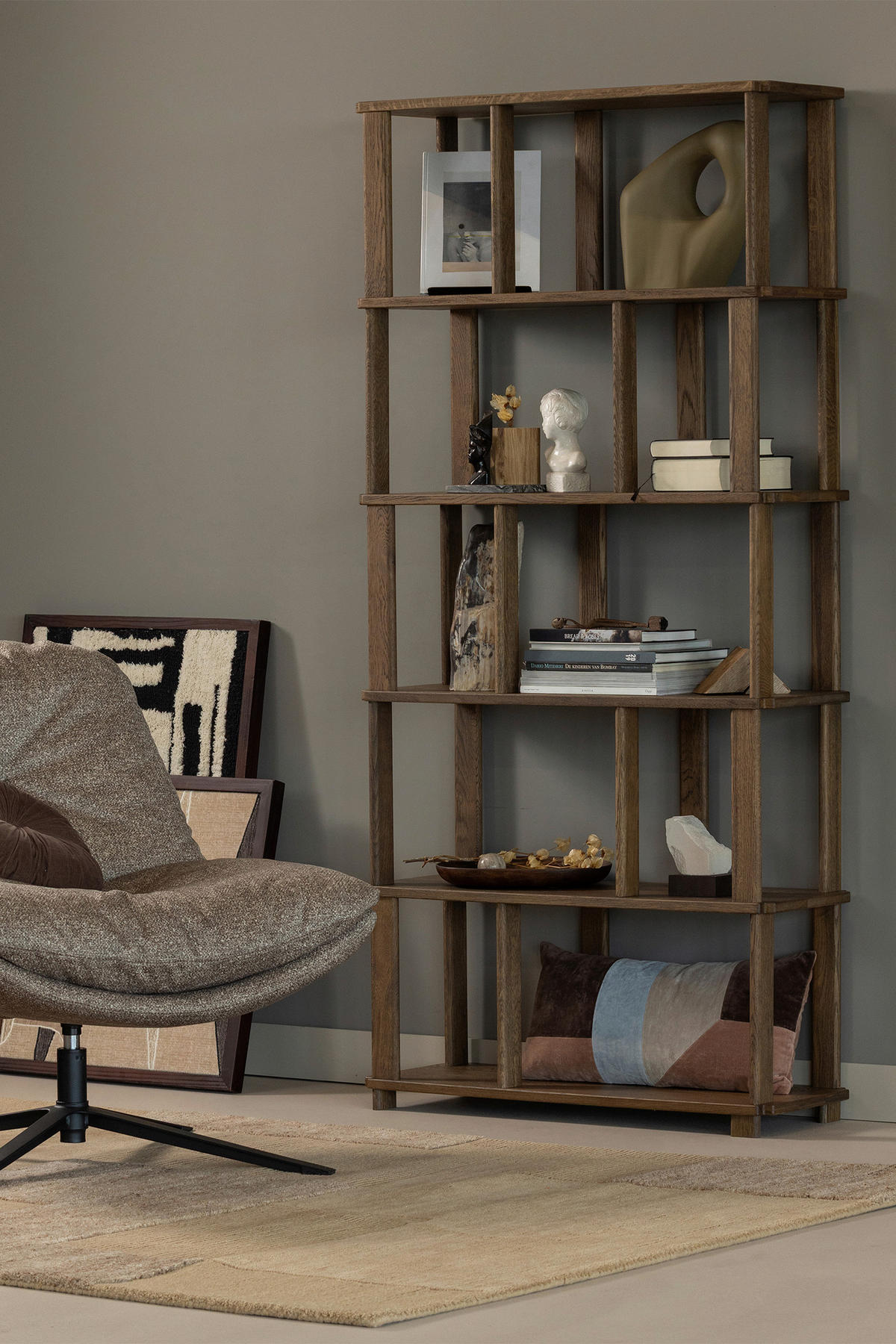 REGAL  90/186/30 cm Naturfarben  - Naturfarben, Design, Holz (90/186/30cm) - Livetastic