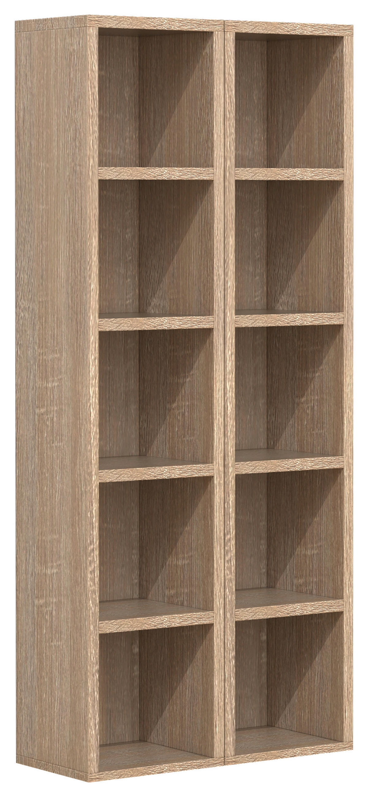 CD-REGAL Sonoma Eiche  - Sonoma Eiche, Design, Holzwerkstoff (40/94/17cm) - MID.YOU