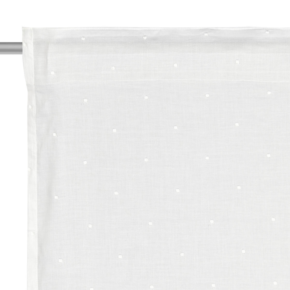 DRAPERIE CONFECțIONATĂ semitransparent  - alb, Basics, textil (140/255cm) - Esposa