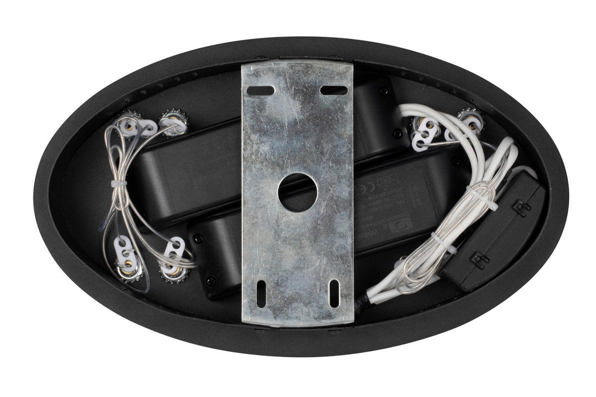 LED-HÄNGELEUCHTE 118/57/150 cm   - Weiß, Basics, Kunststoff (118/57/150cm)