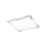 STROPNA LED SVETILKA FLAT - krom, Design, kovina (30/30/5,8cm)