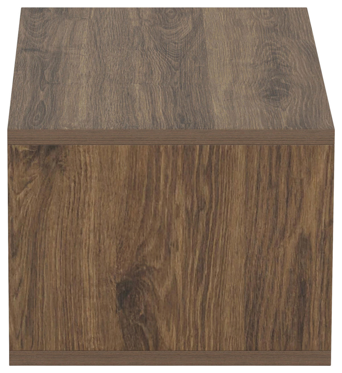 NACHTSCHRANK 46/23/30 cm  - Eiche dunkel, MODERN, Holzwerkstoff (46/23/30cm) - VanDerken