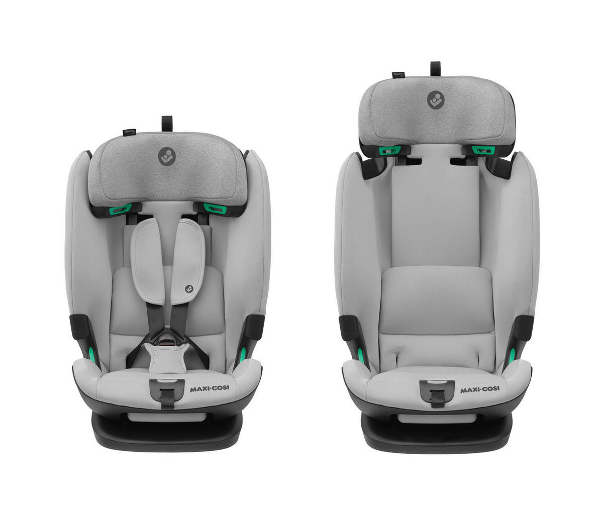 KINDERAUTOSITZ TITAN PLUS I-SIZE  - Hellgrau, Basics, Papier/Kunststoff (46/76/60cm) - Maxi-Cosi