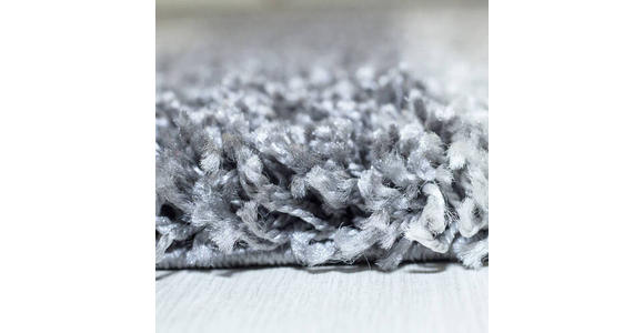 HOCHFLORTEPPICH 120 cm Gala Grau - Grau, Design, Textil (120cm) - Novel