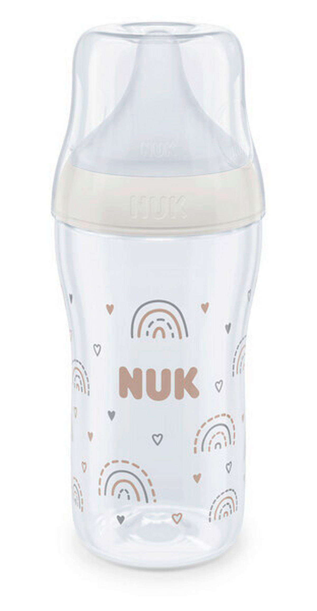 BABYFLASCHE Perfect Match 260 ml  - Transparent/Multicolor, Basics, Kunststoff (7,2/7,2/21,2cm) - NUK