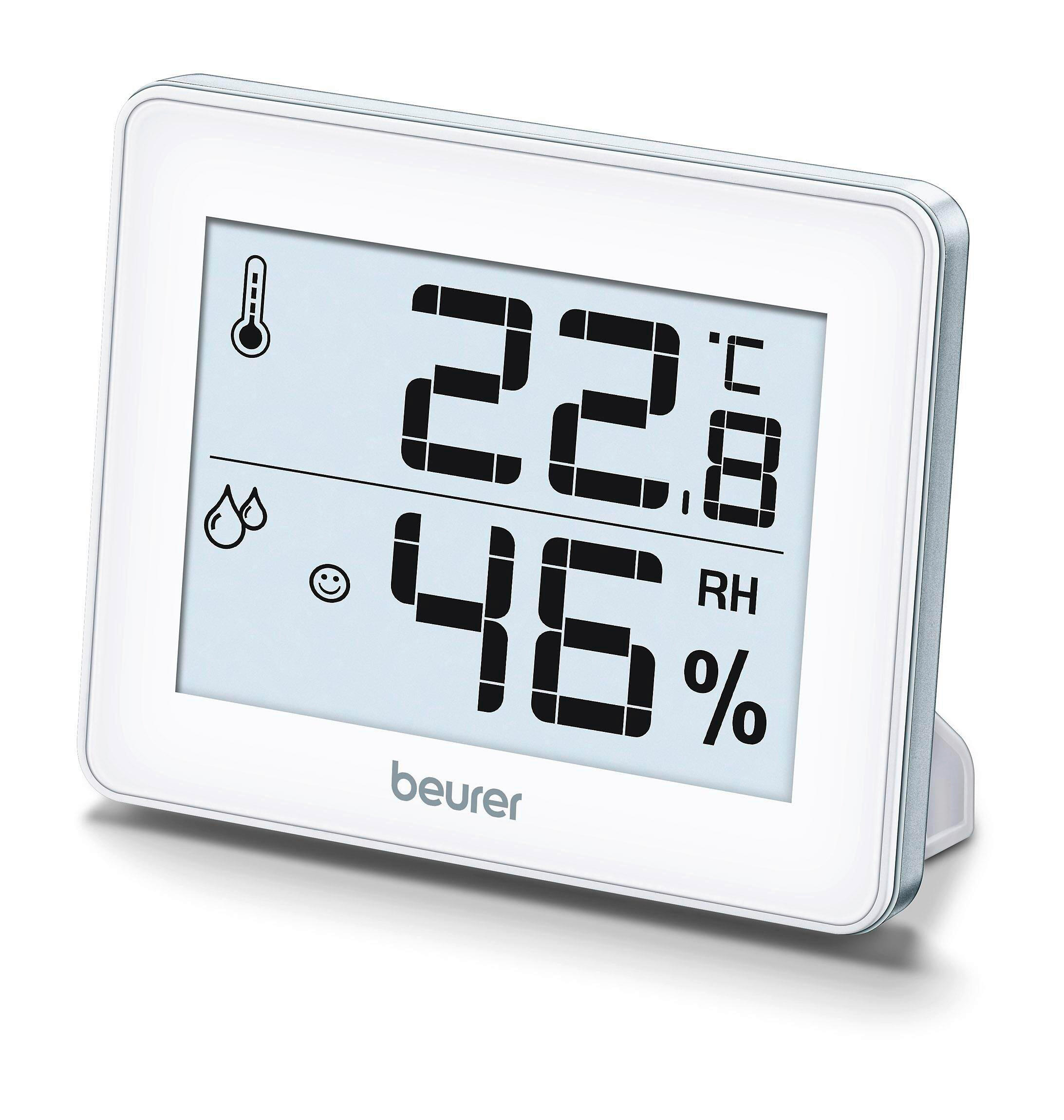 FUNKWETTERSTATION 12.2/4/15.9 cm   - Weiss, Basics (12.2/4/15.9cm) - Beurer