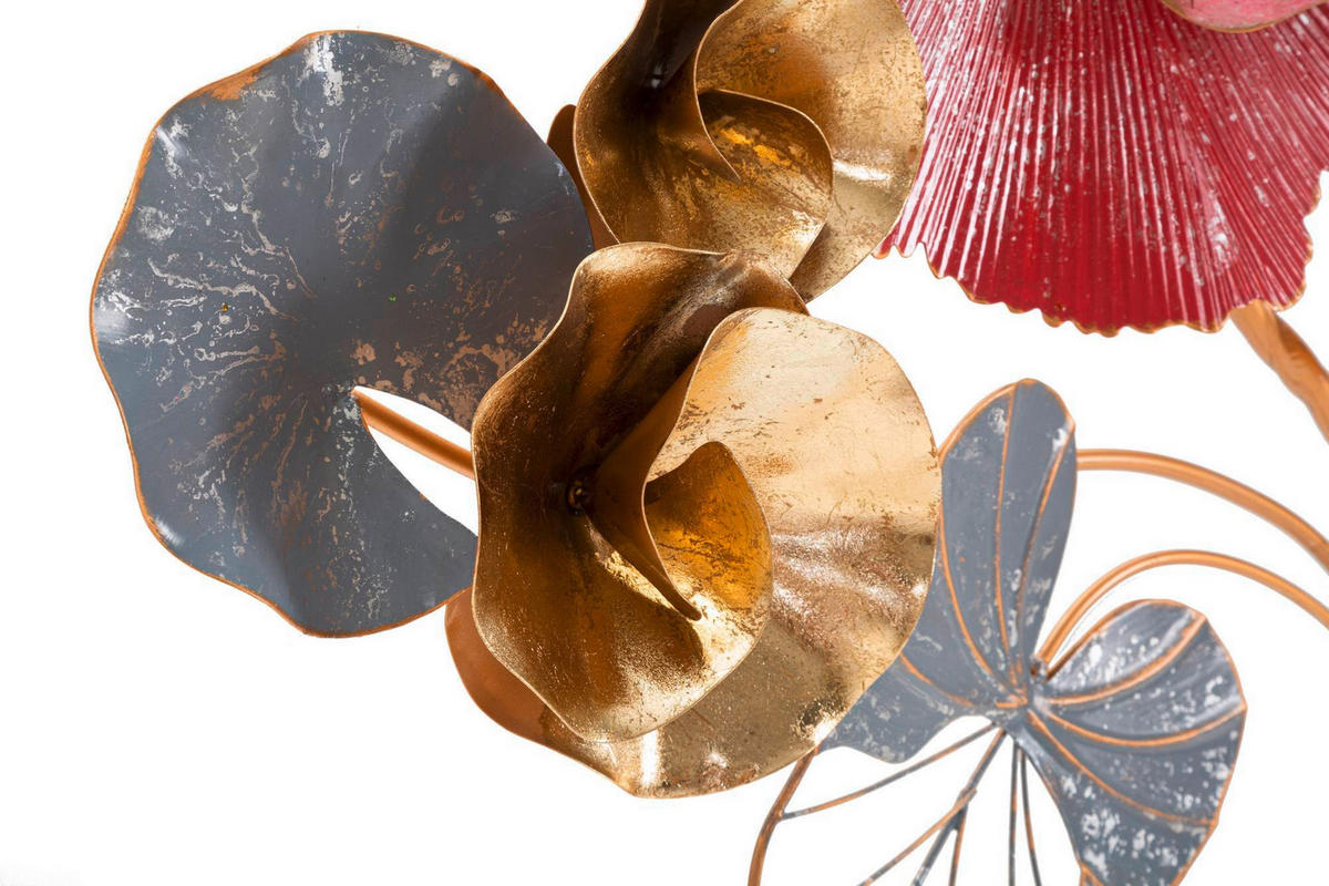 WANDDEKO  61/111.80/9.5 cm   - Goldfarben/Rosa, Basics, Metall (61/111.80/9.5cm)