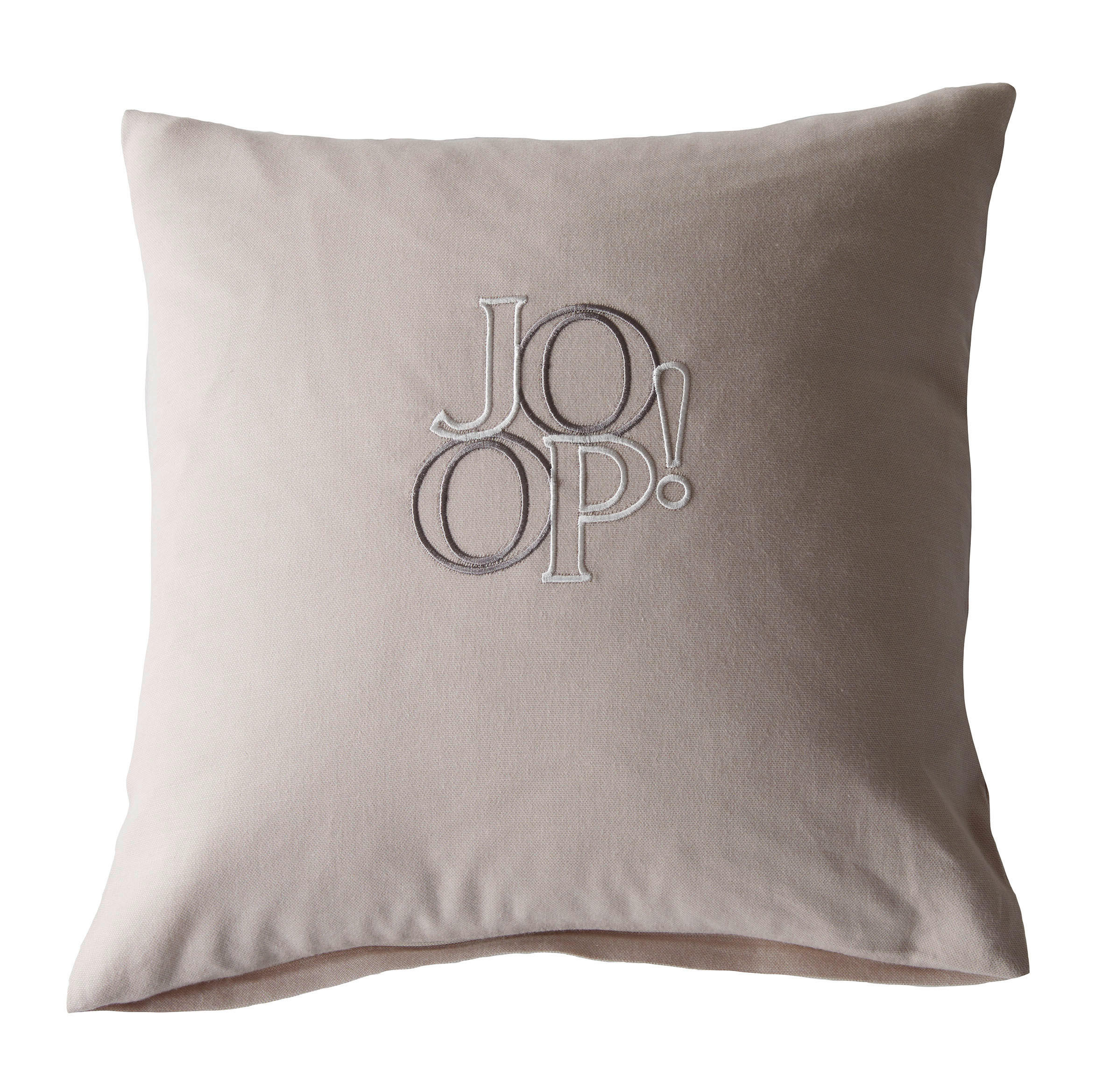 ZIERKISSEN Soft Label 35/35 cm  - Creme, Design, Textil (35/35cm) - Joop!