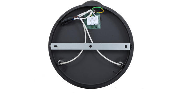 HÄNGELEUCHTE 34,5/41,5 cm  - Schwarz, Trend, Glas/Metall (34,5/41,5cm) - Novel