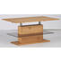 COUCHTISCH Wildeiche massiv rechteckig Eichefarben - Eichefarben, Design, Glas/Holz (120/49,5/68,5/70cm) - Escando Natürlich Wo