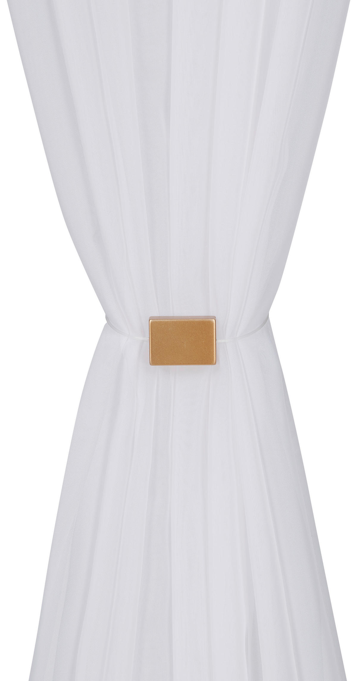FÜGGÖNYELKÖTŐ  - aranyszínű, Basics, műanyag (3,5/5cm) - Homeware