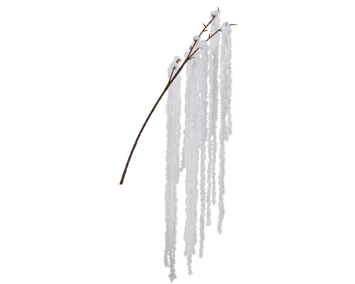 GRANA DEKORATIVNA  - bijela, Basics, plastika (120/28/12cm)
