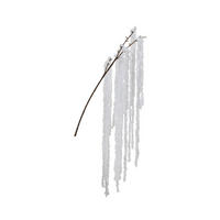 GRANA DEKORATIVNA  - bijela, Basics, plastika (120/28/12cm)