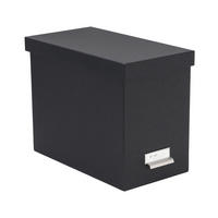 TISCHORGANIZER  - Dunkelgrau/Grau, Basics, Karton/Papier (18.5/27/35cm)