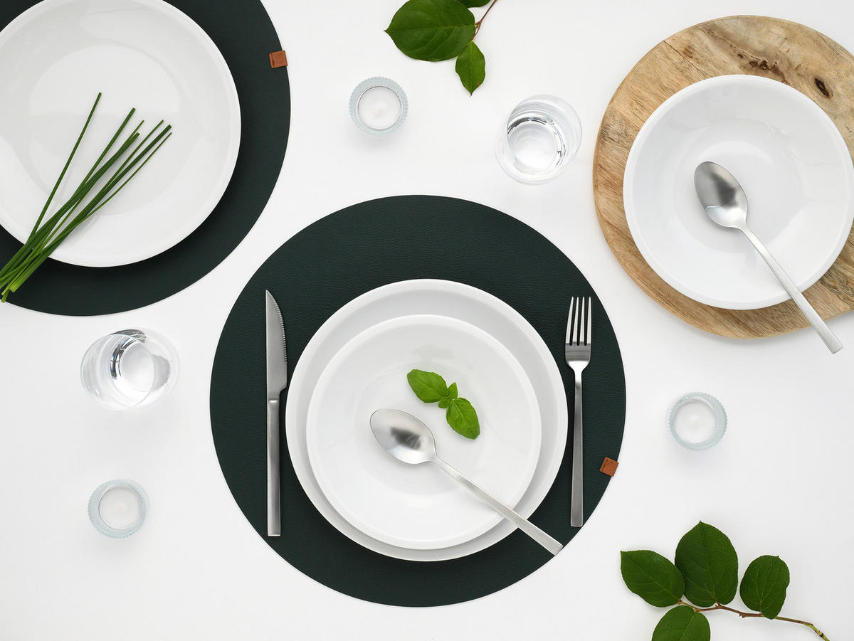 KOMBISERVICE Milano Weiss 18-teilig  - Weiß, Basics, Keramik - Creatable