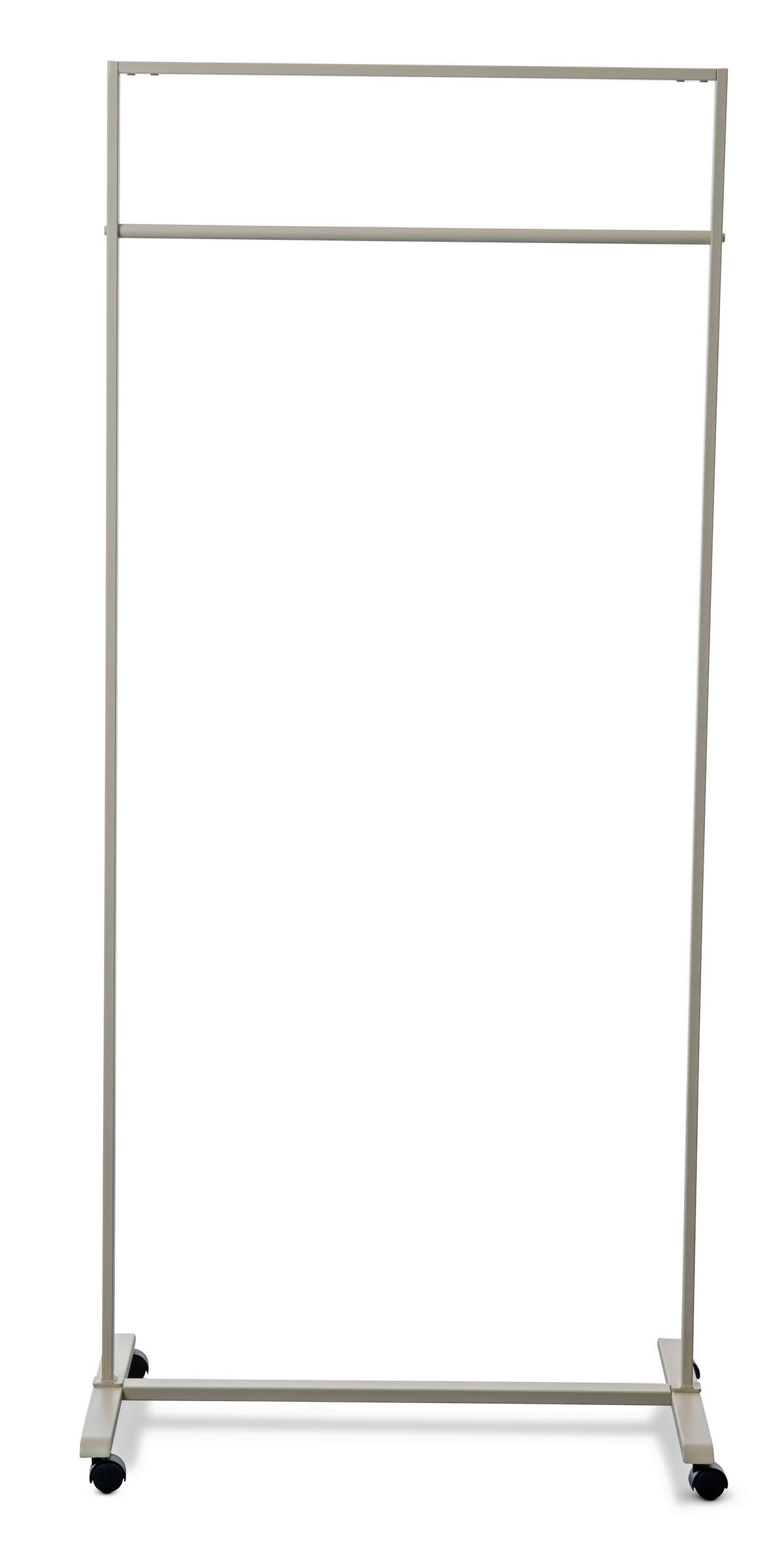KLEIDERWAGEN in Creme 82/180/50 cm   - Creme, Basics, Kunststoff/Metall (82/180/50cm)