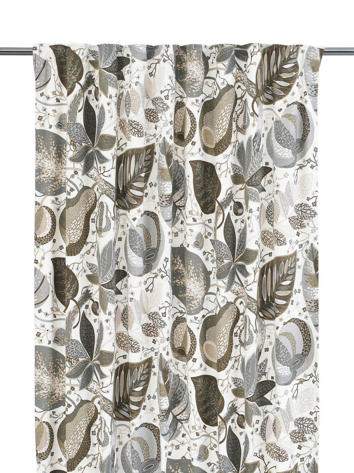 FERTIGVORHANG  - Grün, Natur, Textil (145/250cm) - Svanefors