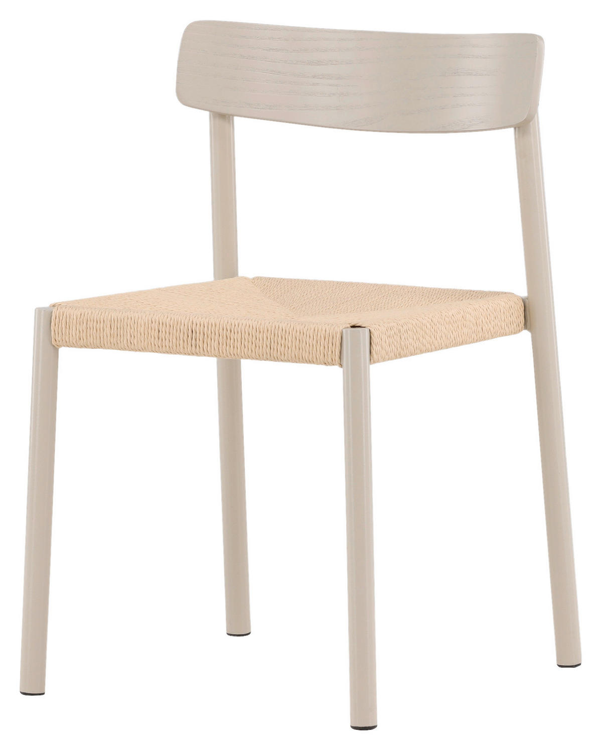 STUHL Rattan  - Design, Holz/Metall (51,5/79/54cm) - Livetastic