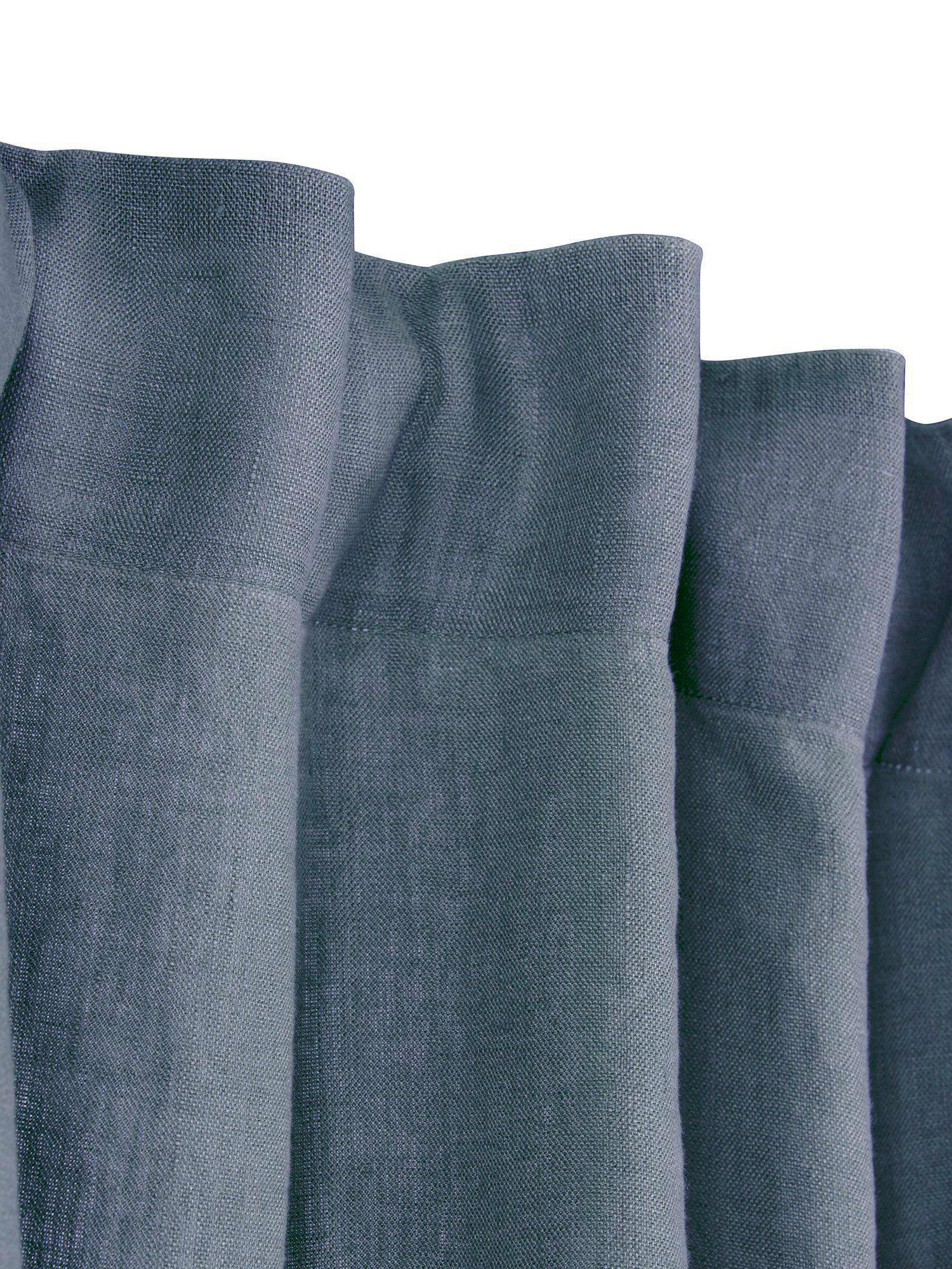 FERTIGVORHANG  - Blau, Basics, Textil (145/280cm) - Svanefors