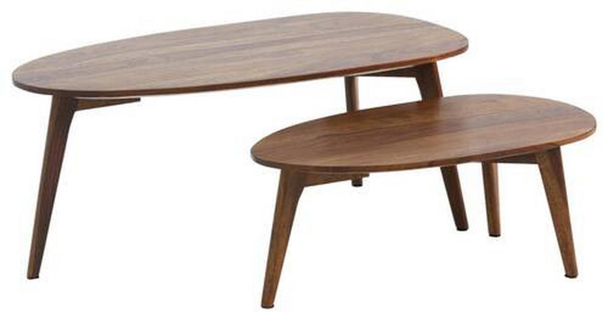 KONFERENČNÍ STOLEK, hnědá, dřevo, 100/50/42 cm - hnědá, Design, dřevo (100/50/42cm) - P & B