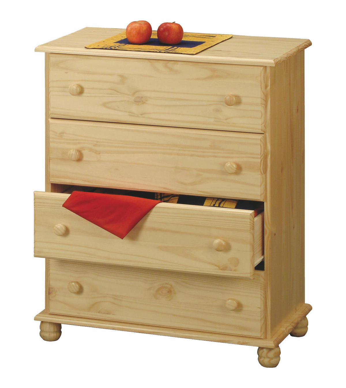 BYRÅ 80/102/43 cm  - naturfärgad, Natur, trä (80/102/43cm) - Livetastic